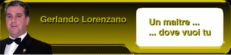 Gerlando Lorenzano, un maitre dove vuoi tu